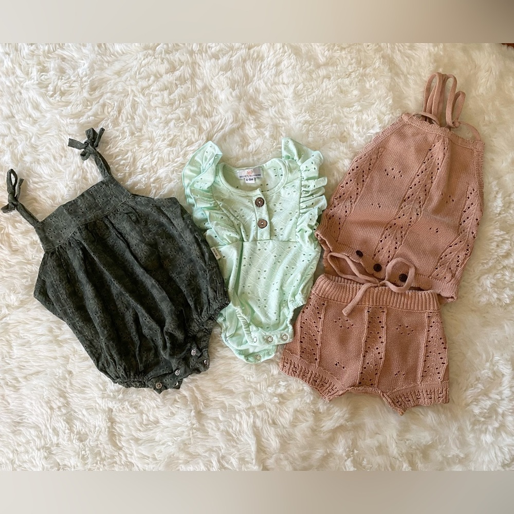 Baby Girl’s summer clothes 6-9 mos